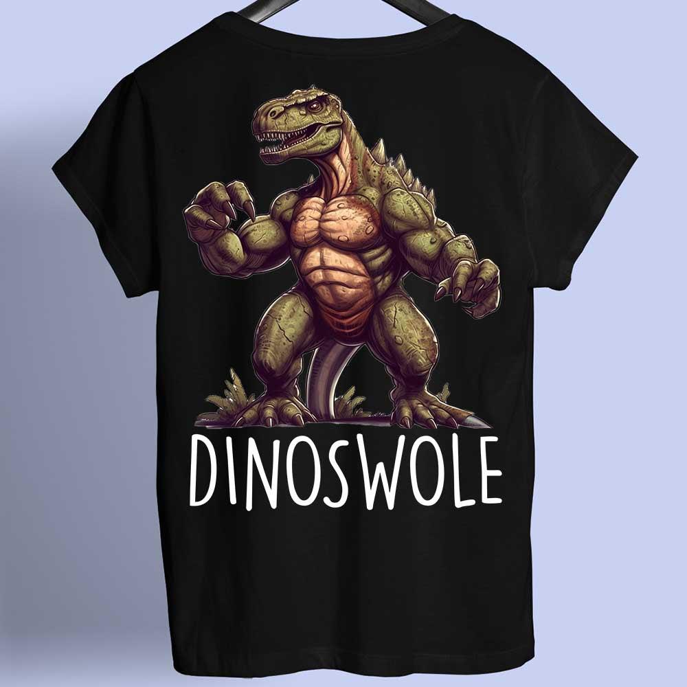 Dinoswole - T-shirt back print