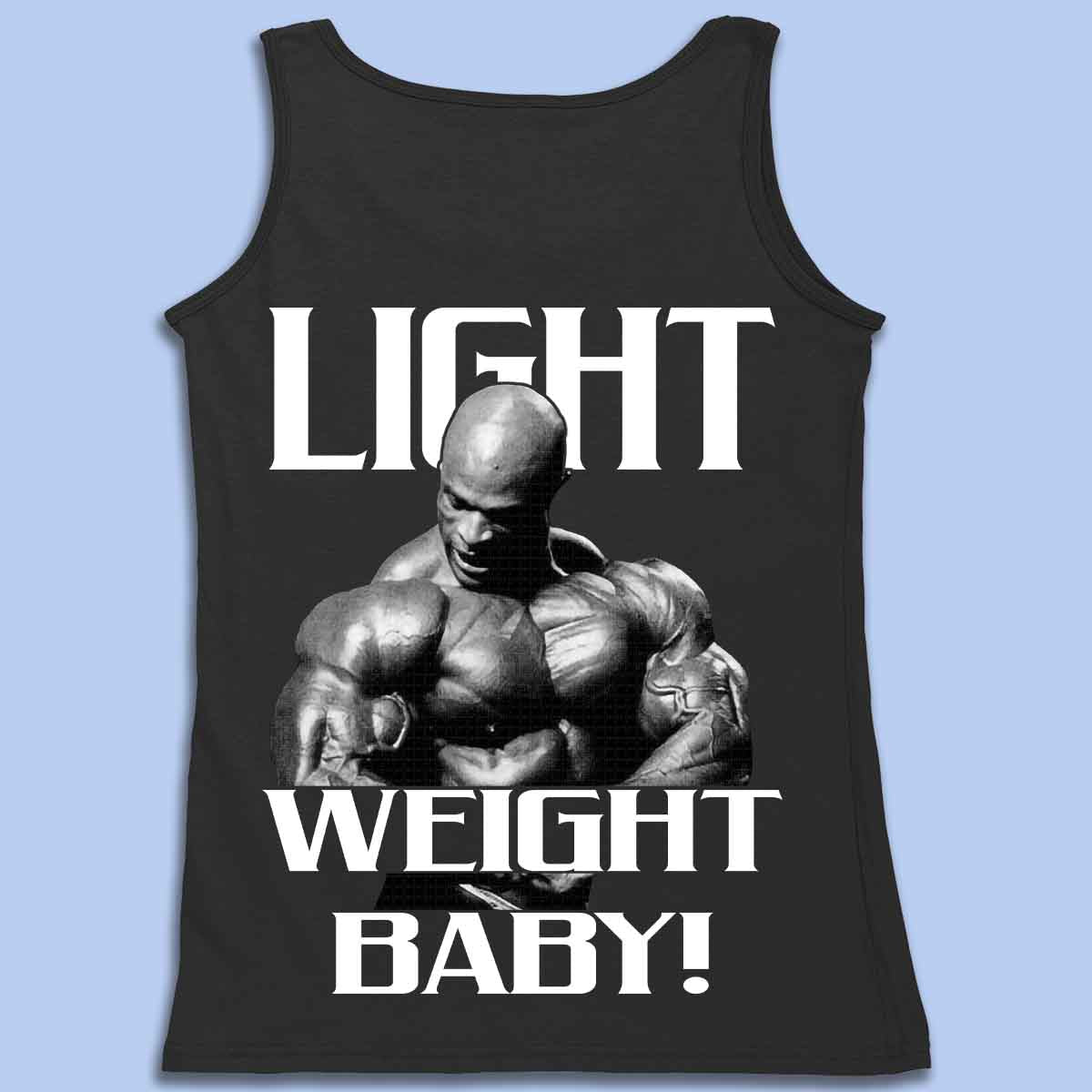 Light Weight - Premium Tank Top Unisex Backprint