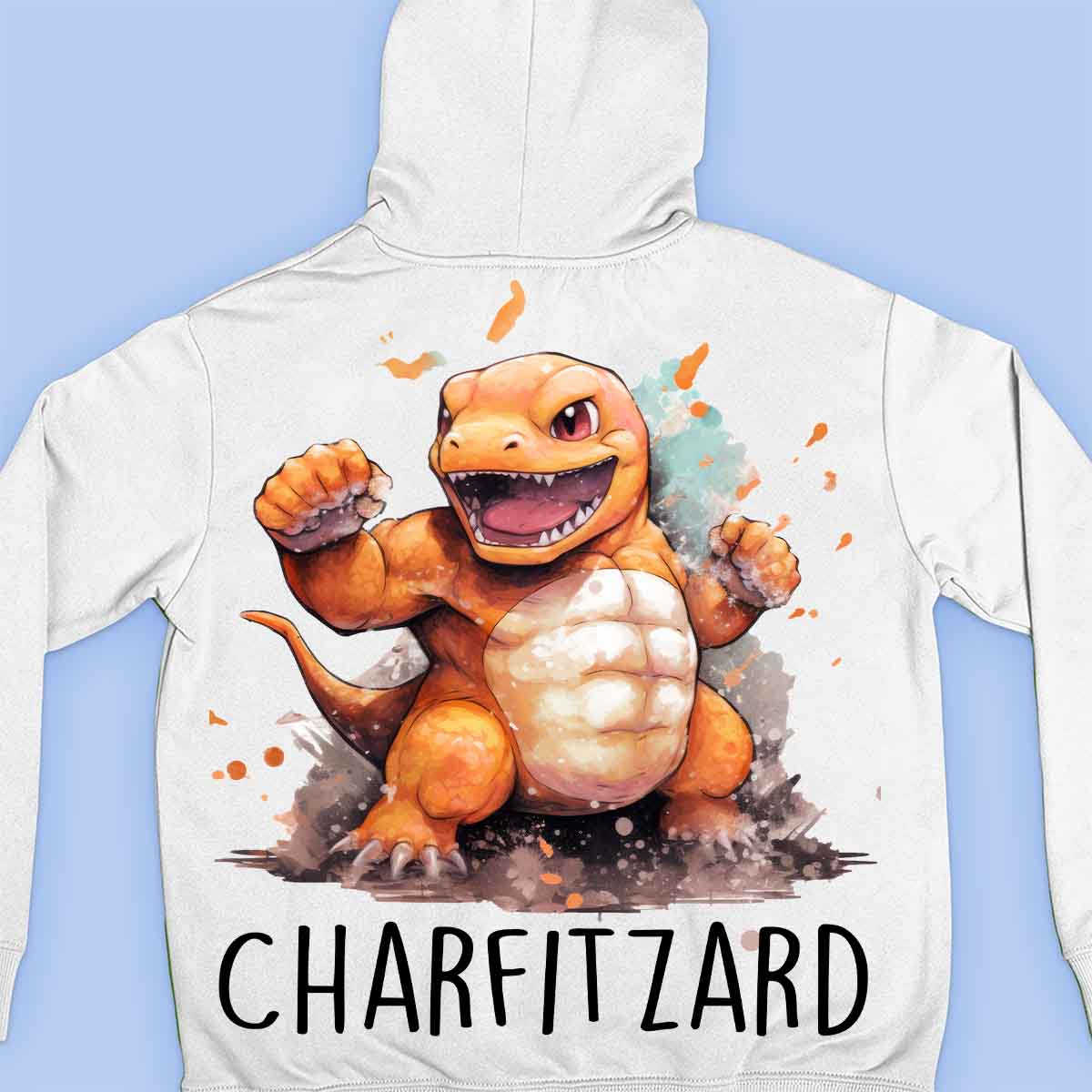 Charfitzard - Premium Hoodie Unisex Backprint