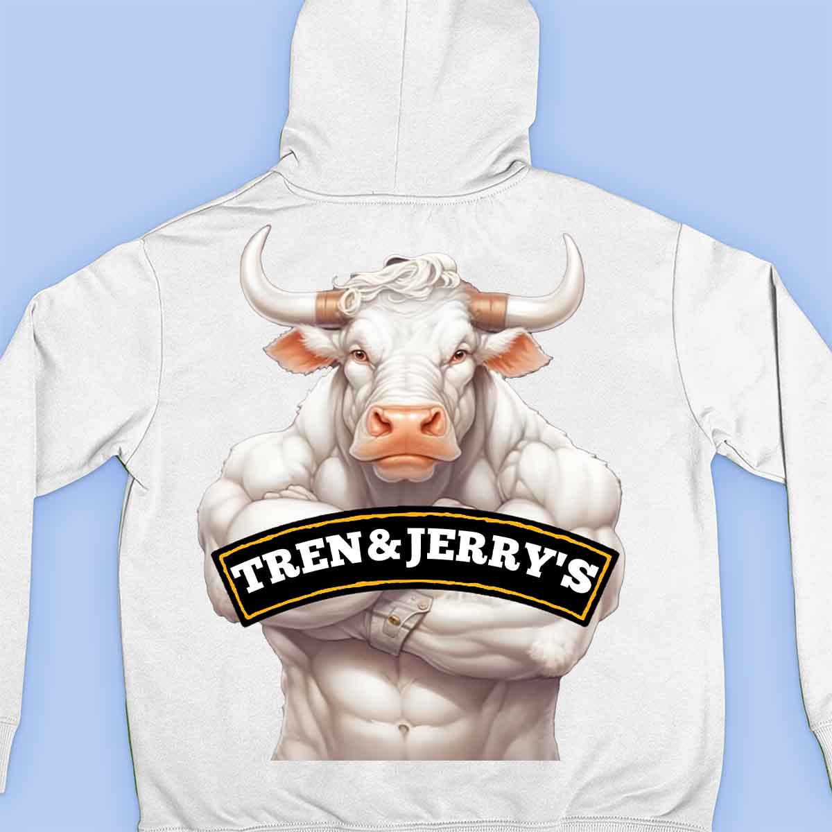 Tren&Jerry's - Premium Hoodie Unisex Backprint