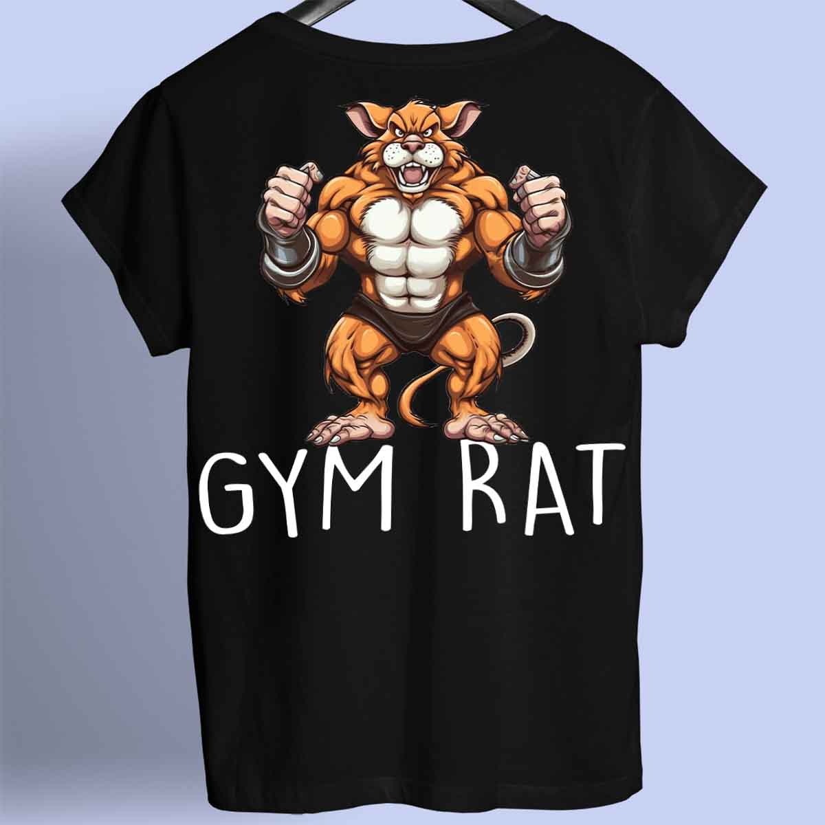 Gym Rat - Premium Shirt Unisex Backprint