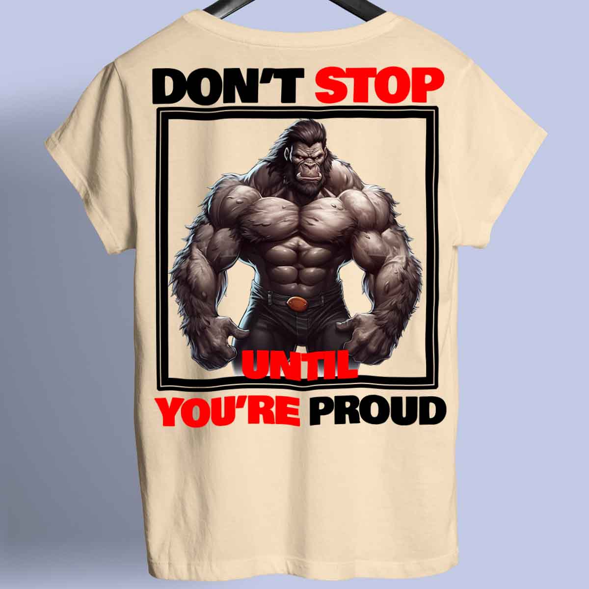 Proud - Premium Shirt Unisex Backprint