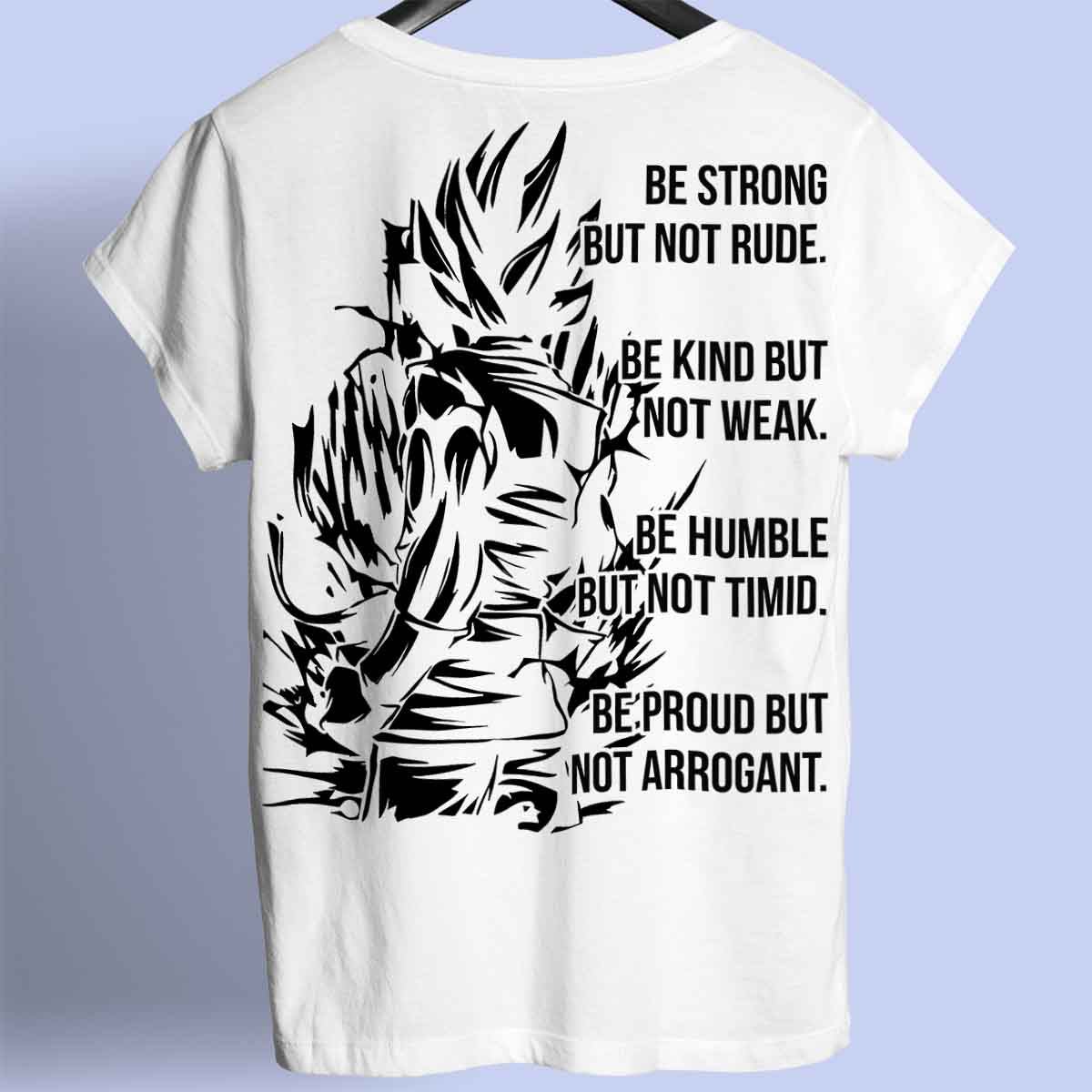 Be Strong 2 - Premium T-Shirt Unisex Backprint